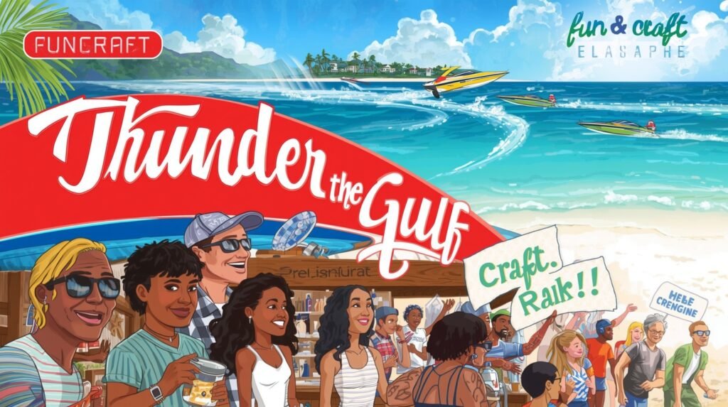 Fun Craft Thunderonthegulf: Where Coastal Creativity Meets High-Octane Adventure